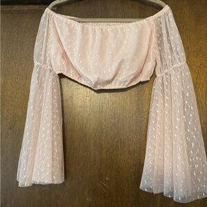 SHEIN cropped blouse